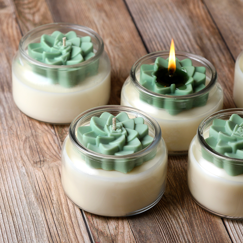 Succulent Candle Project image number null